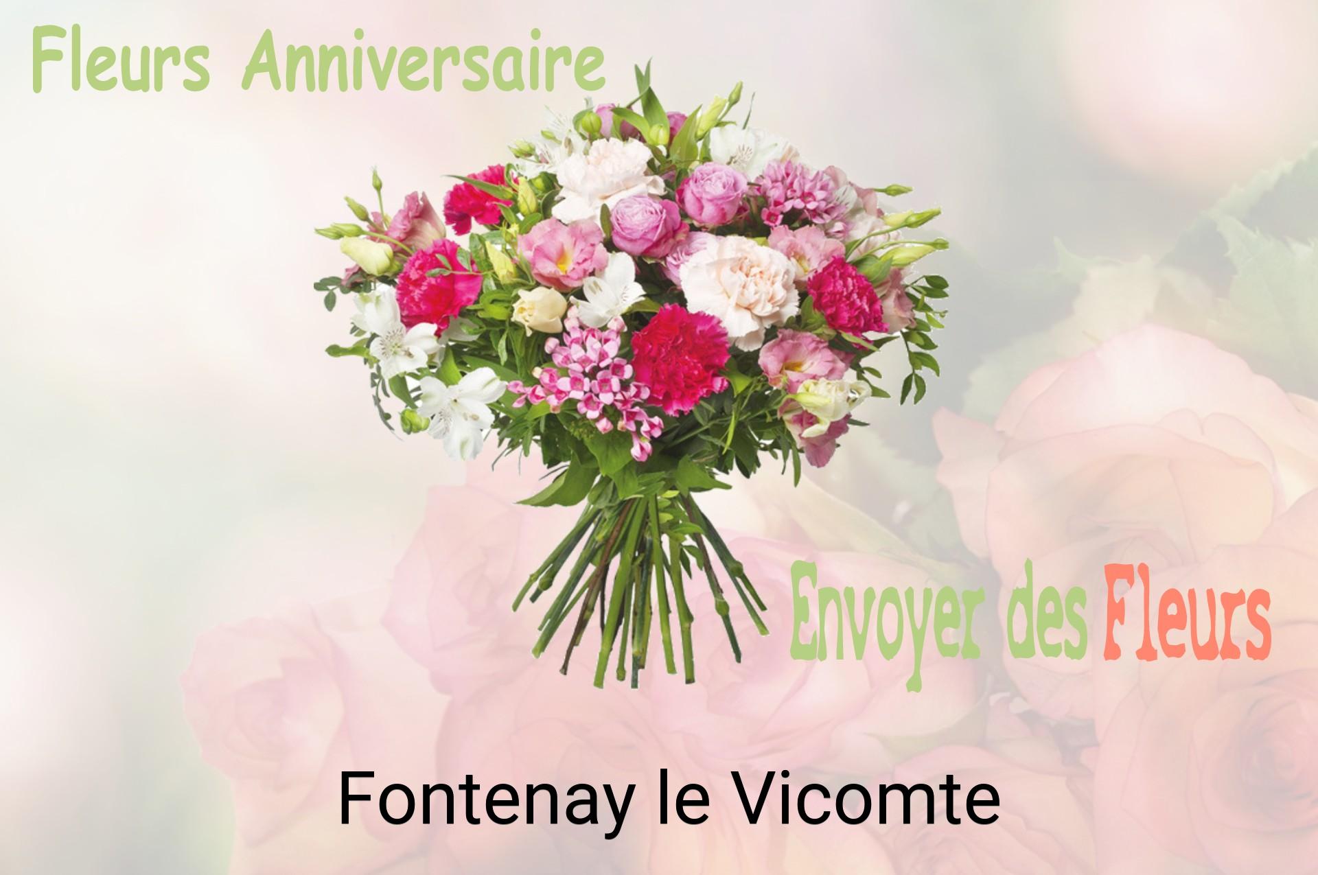 Bouquet de fleurs d’anniversaire livré à Fontenay-le-Vicomte